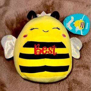 Squishmallows Sunny The Best Bee Stuffed Plushies 8”